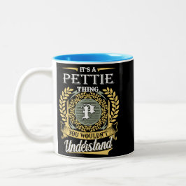 Caneca De Café Em Dois Tons It's A Pettie Thing You Couldn't Understand