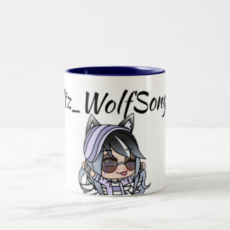 Caneca De Café Em Dois Tons Itz_WolfSong