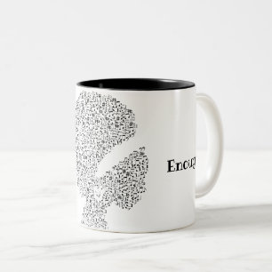 Caneca De Café Em Dois Tons Já sou suficiente