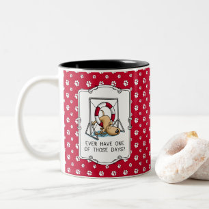 Caneca De Café Em Dois Tons Já Teve Um Desses Dias? Acidente de agilidade dos