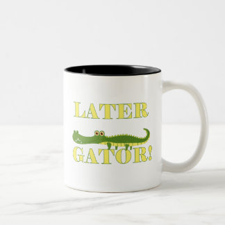 Caneca De Café Em Dois Tons Jacaré mais atrasado