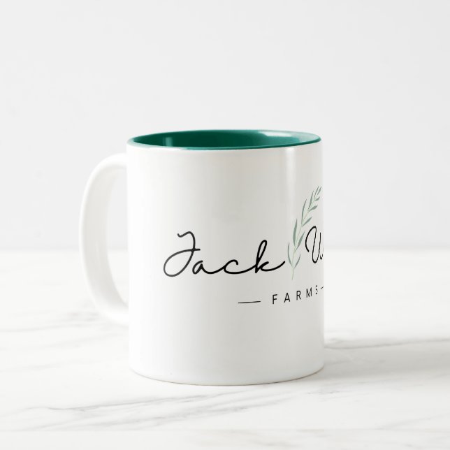 Caneca De Café Em Dois Tons Jack Willow Mug (Frente Esquerda)