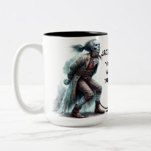 Caneca De Café Em Dois Tons Jacob Marley - Uma Mug de Café Carol de Natal
