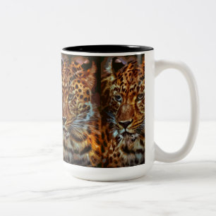 Caneca De Café Em Dois Tons Jaguar 029
