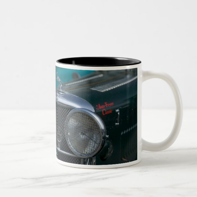 Caneca De Café Em Dois Tons jaguar antigo (Direita)