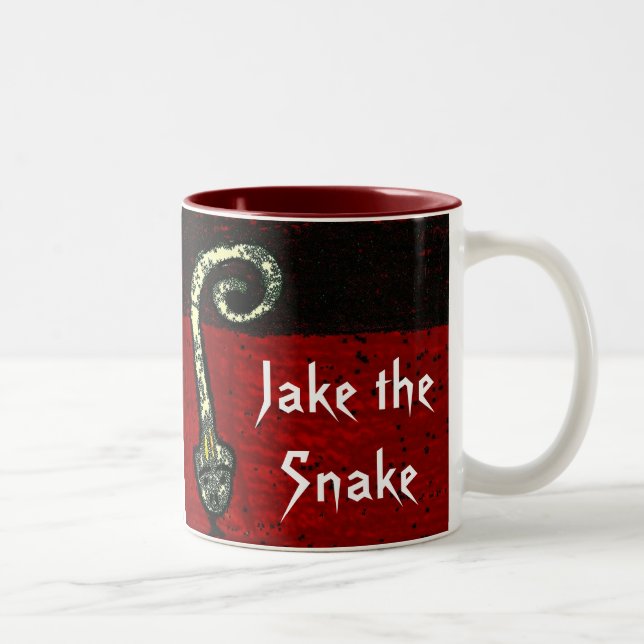 Caneca De Café Em Dois Tons Jake, o Cobra (Direita)
