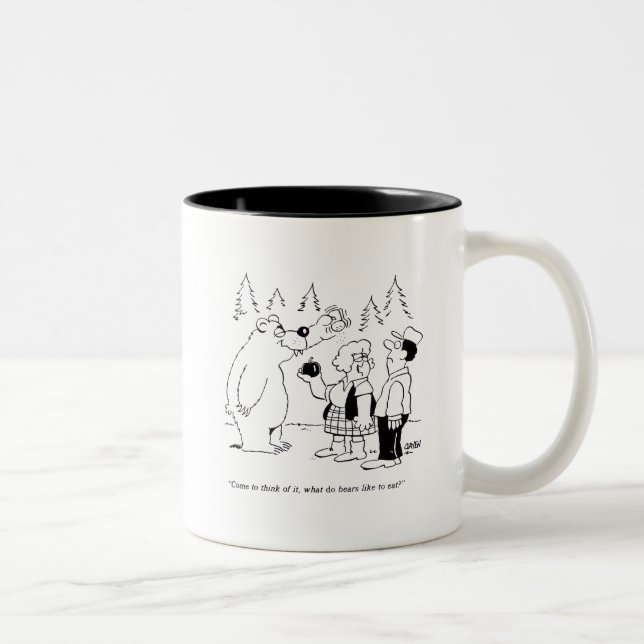 Caneca De Café Em Dois Tons Janto Bears (Direita)
