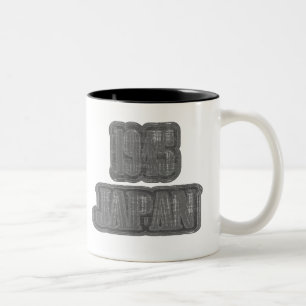 Caneca De Café Em Dois Tons Japão 1945 Vintage #2 - Mug