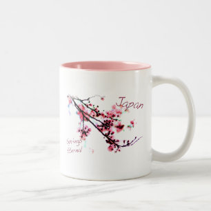 Caneca De Café Em Dois Tons japão salta eterno