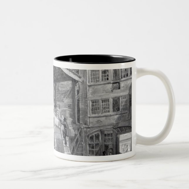 Caneca De Café Em Dois Tons Jarda da madeira, Finsbury, 1825 (Direita)