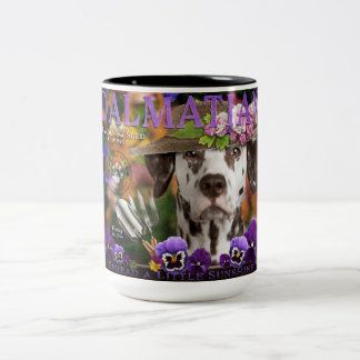 Caneca De Café Em Dois Tons Jardim Dalmático e Mug de Café
