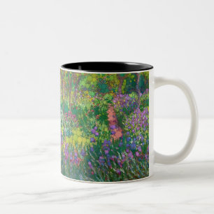 Caneca De Café Em Dois Tons Jardim do Artista em Giverny, depois de Claude Mon