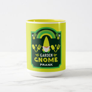 Caneca De Café Em Dois Tons Jardim do Jardim Diretor