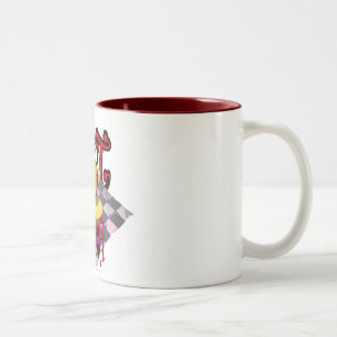 Caneca De Café Em Dois Tons java quente