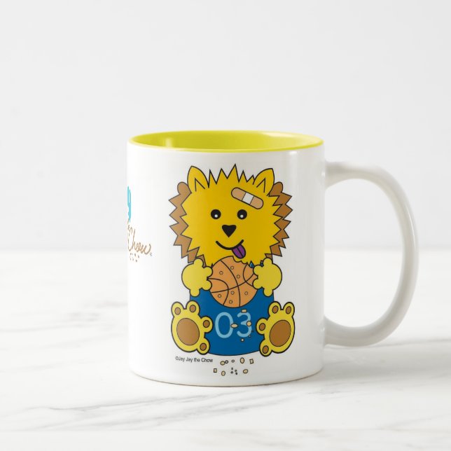Caneca De Café Em Dois Tons JayJay a comida (Direita)