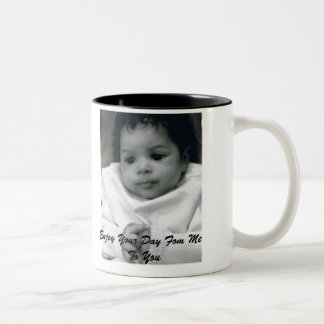 Caneca De Café Em Dois Tons Jayla_Allard01, apreciam-lhe seu dia Fom mim