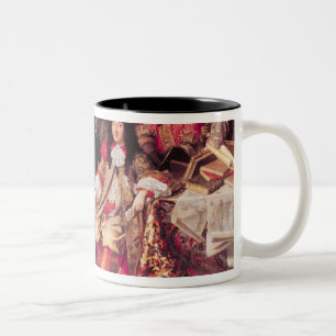 Caneca De Café Em Dois Tons Jean-Baptiste Colbert que apresenta os membros