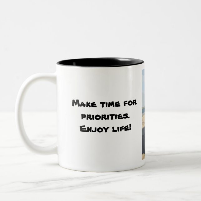 Caneca De Café Em Dois Tons Jeep.Enjoy.Life.2 (Esquerda)