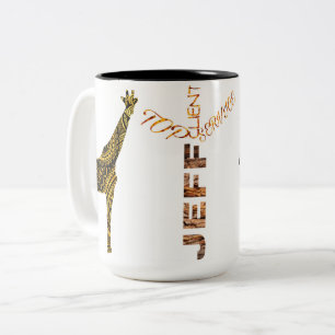 Caneca De Café Em Dois Tons Jeff