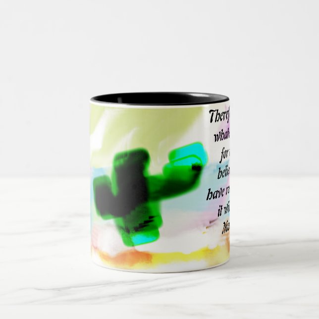 Caneca De Café Em Dois Tons Jesus ainda ouve (Centro)