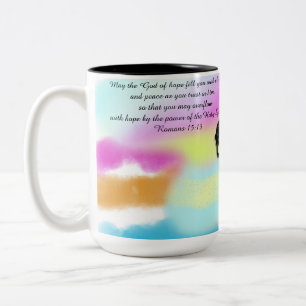 Caneca De Café Em Dois Tons Jesus ama