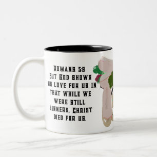 Caneca De Café Em Dois Tons Jesus amigo