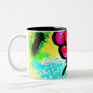 Caneca De Café Em Dois Tons "Jesus Cristo é o mesmo ontem e hoje e