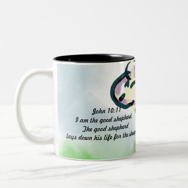 Caneca De Café Em Dois Tons jesus é amigo (Esquerda)