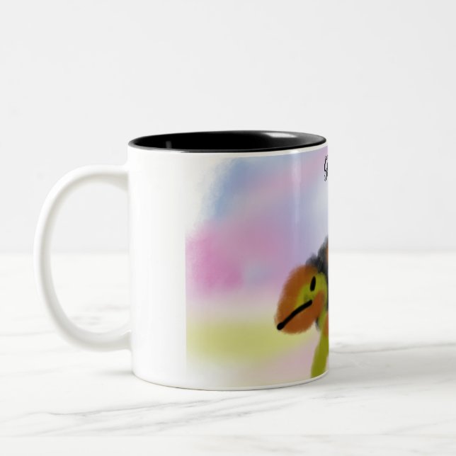 Caneca De Café Em Dois Tons Jesus é bom  (Esquerda)