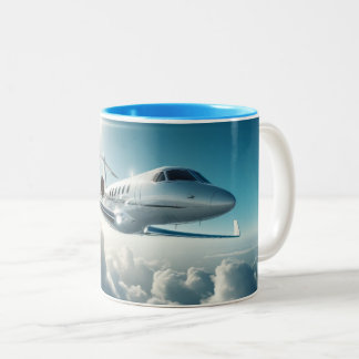 Caneca De Café Em Dois Tons Jet-Set Brew: Eleve Sua Experiência De Café