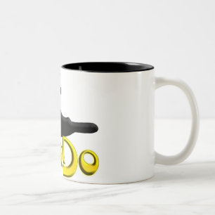 Caneca De Café Em Dois Tons Jewdo
