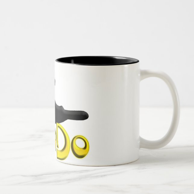 Caneca De Café Em Dois Tons Jewdo (Direita)