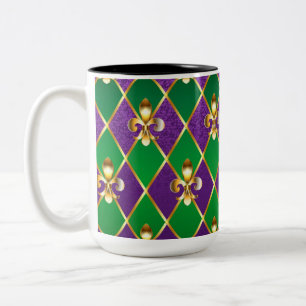 Caneca De Café Em Dois Tons Jewelry Background Mardi Gras