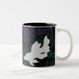 Caneca De Café Em Dois Tons JJK Beta Fish Cup