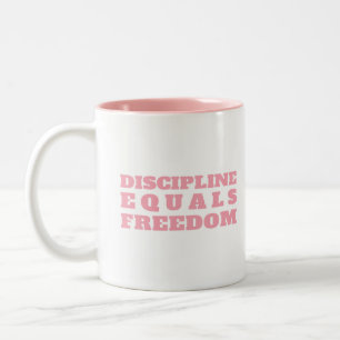 Caneca De Café Em Dois Tons Jocko Willink Discipline Igual à Liberdade Café Mu