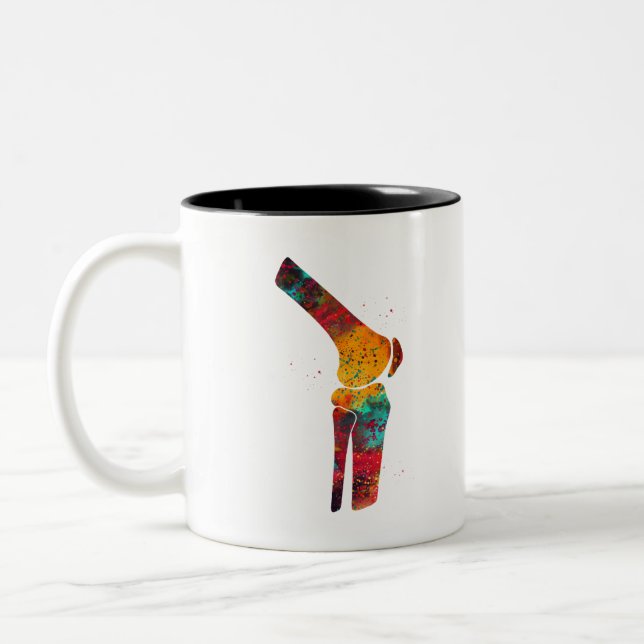 Caneca De Café Em Dois Tons Joelho (Esquerda)