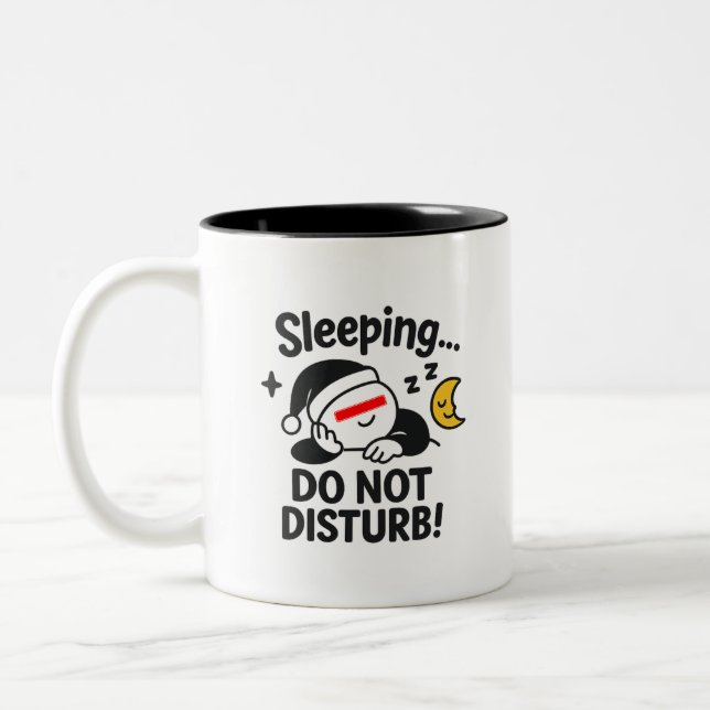 Caneca De Café Em Dois Tons Jogador Engraçado (Esquerda)