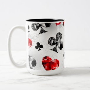 Caneca De Café Em Dois Tons Jogador Jogador Jogador Jogador Jogador Jogador Jo