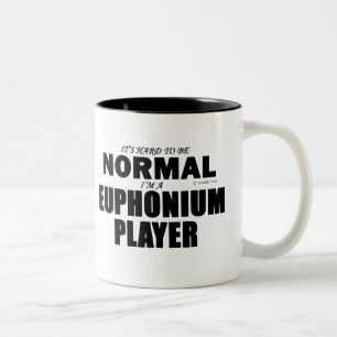 Caneca De Café Em Dois Tons Jogador normal do Euphonium