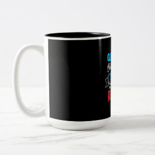 Caneca De Café Em Dois Tons Jogadores que eles reproduzem