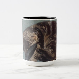 Caneca De Café Em Dois Tons Jogando Dave Black Two Tone Mug