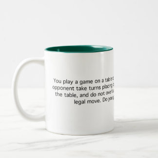 Caneca De Café Em Dois Tons Jogo dos quartos