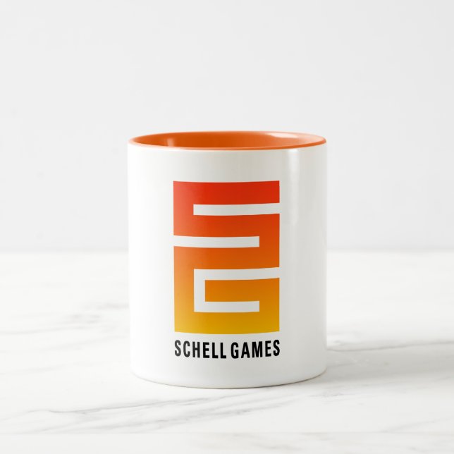Caneca De Café Em Dois Tons Jogos de Schell (Centro)