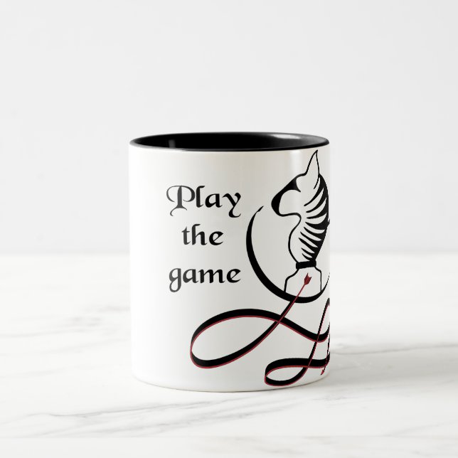 Caneca De Café Em Dois Tons Jogue a Torrada GAME (Centro)