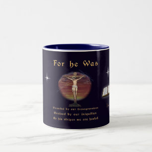 Caneca De Café Em Dois Tons John 3:16