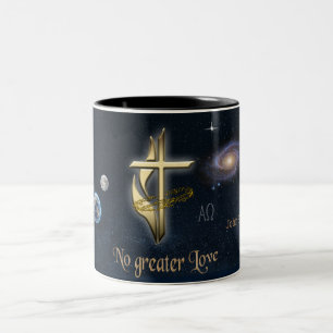 Caneca De Café Em Dois Tons John 3:16