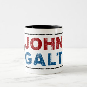 Caneca De Café Em Dois Tons John Galt