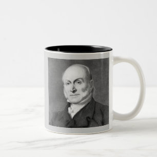 Caneca De Café Em Dois Tons John Quincy Adams