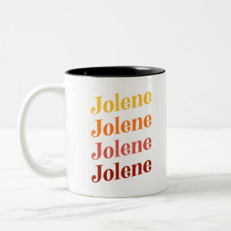 Caneca De Café Em Dois Tons Jolene