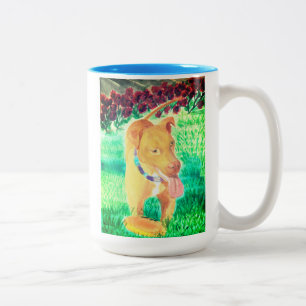 Caneca De Café Em Dois Tons Jolly Good Parabéns 